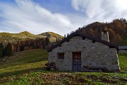 Anello dei MONTI ARETE (2227 m) e VALEGINO (2415 m da Cambrembo di Valleve il 15 novembre 2015  - FOTOGALLERY